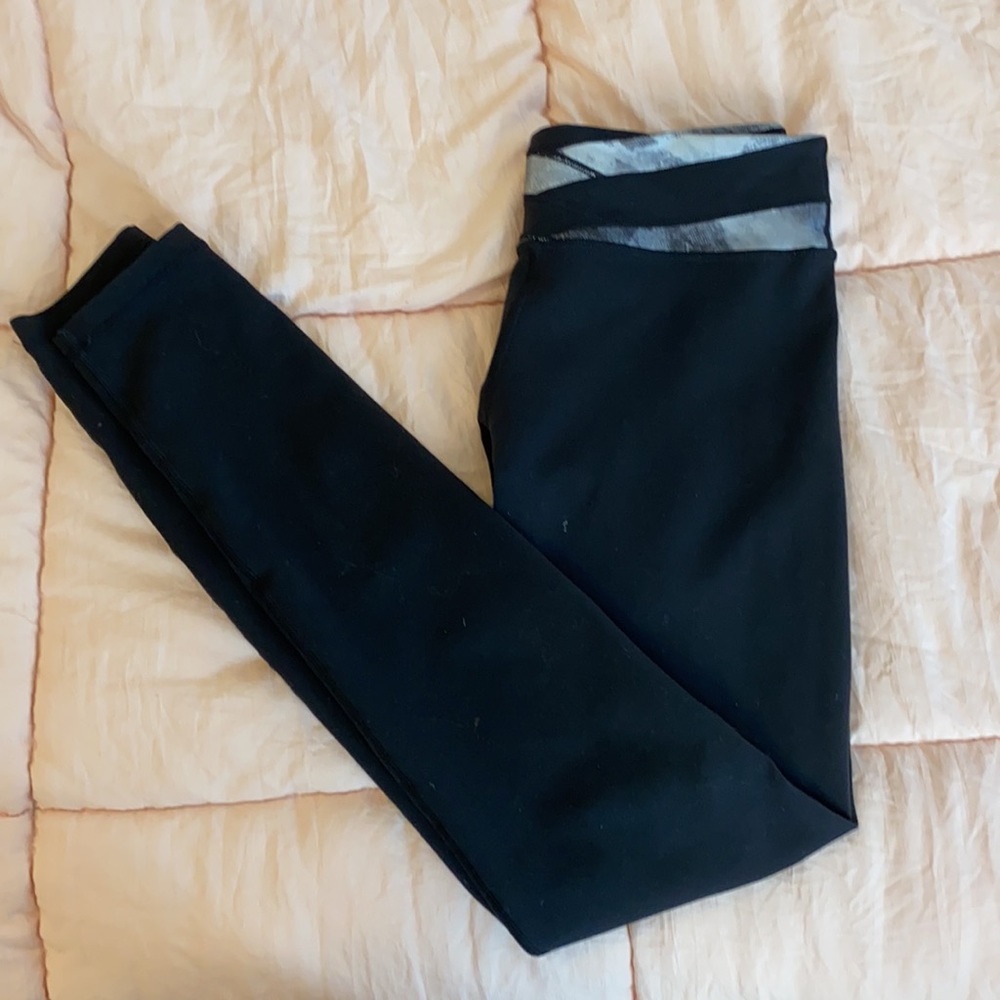 Ivivva leggings, black, size: 14
